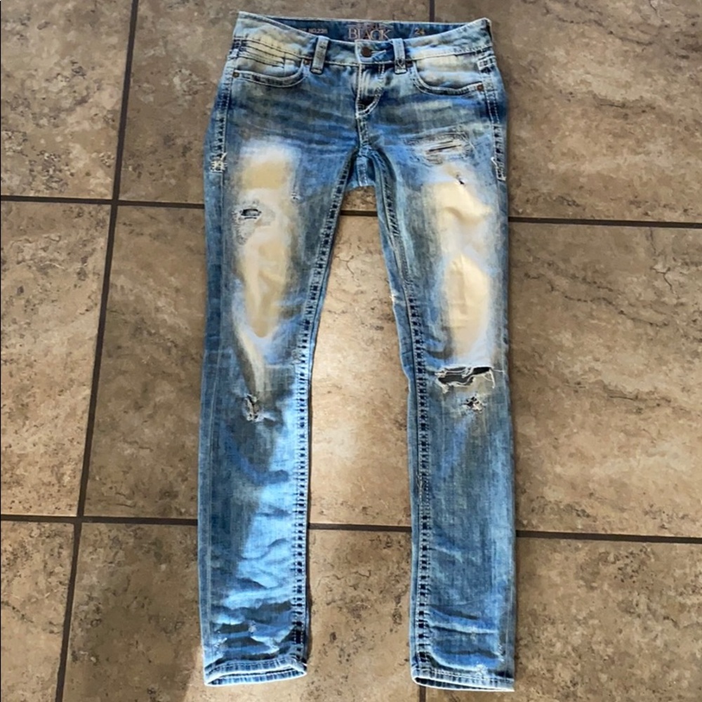 Buckle jeans